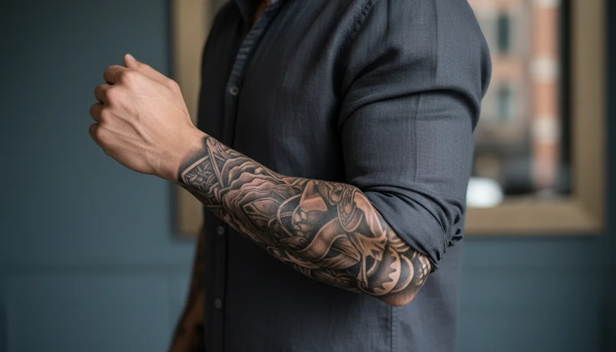 Tatouage demi bras homme : styles, prix et conseils pratiques