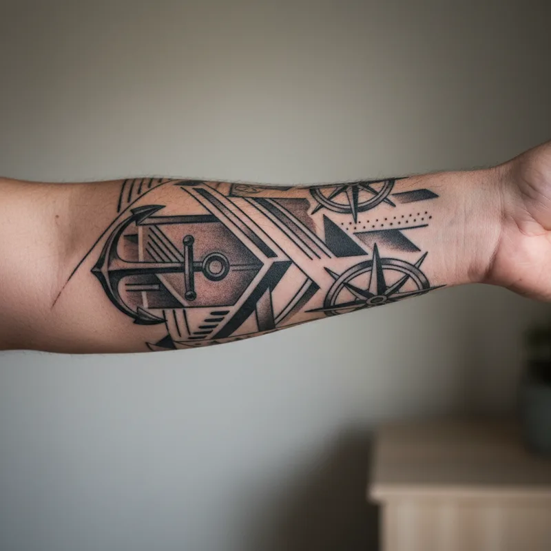 Tatouage homme avant-bras : idées, styles et significations